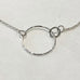 Sophie Thomas Jewellery - Sterling Silver Interlocking Circle Necklace - Style 1 - Nosek's Just Gems