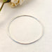 Sophie Thomas Jewellery - Sterling Silver Oval Bangle 2mm- Smooth Polished - Nosek's Just Gems