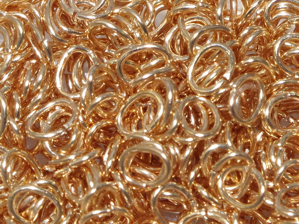 Oval Jump Rings 3x3.5mm