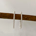 Sterling Silver Beaded Wire Stacking Ring (In Stock)