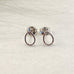 Sterling Silver Smooth Drop Stud Earrings (In Stock)