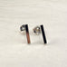 Sophie Thomas Jewellery - Sterling Silver Bar Stud Earrings - Nosek's Just Gems