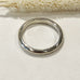 Sophie Thomas Jewellery - Sterling Silver D Shaped Wedding Ring - Nosek's Just Gems