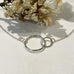 Sophie Thomas Jewellery - Sterling Silver Interlocking Circle Necklace - Style 2 - Nosek's Just Gems