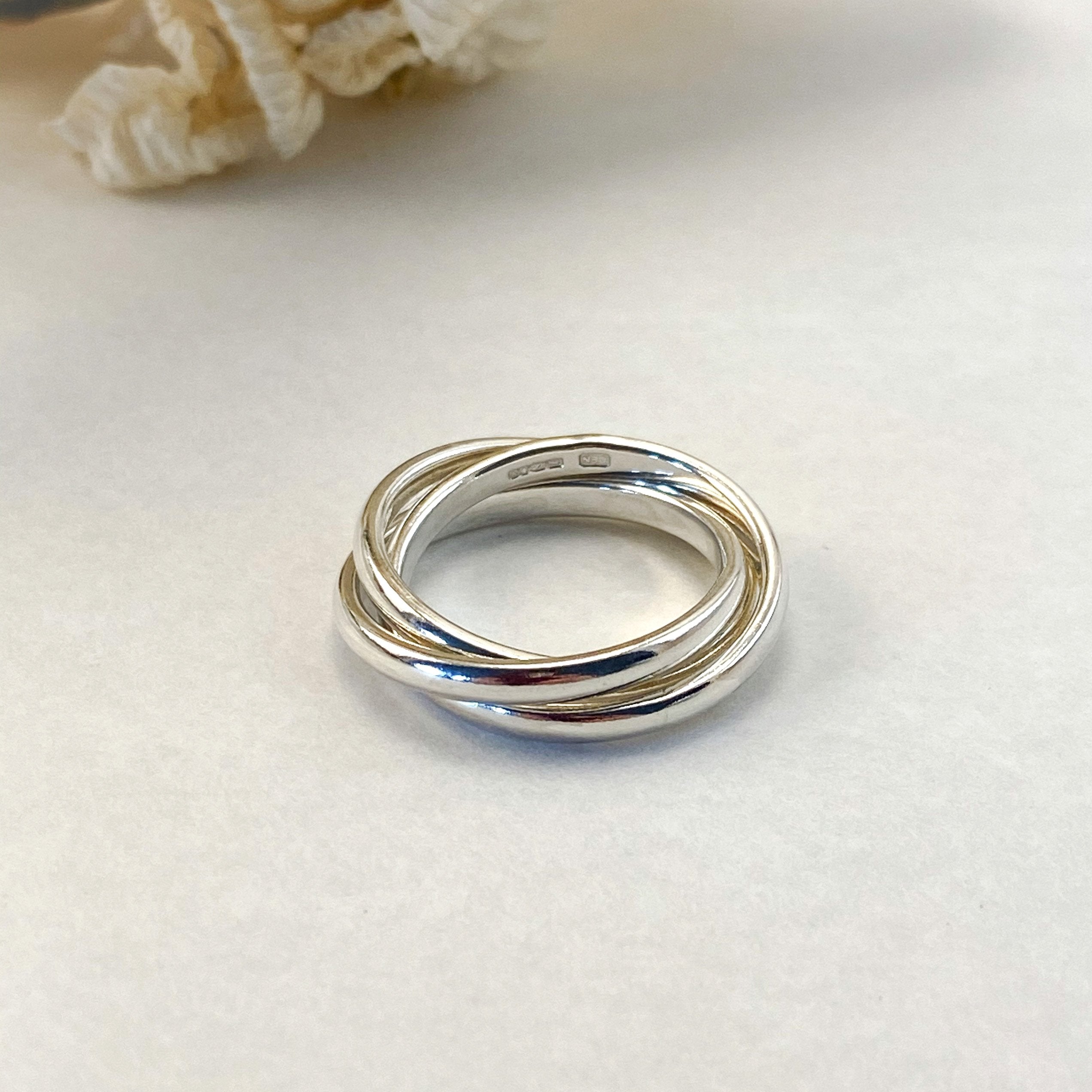 Sterling Silver Russian Wedding Ring (In Stock) – Sophie Thomas